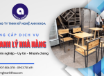 Dịch vụ thanh lý nhà hàng uy tín giá cao quận 12 - Kỹ Nghệ Anh Khoa